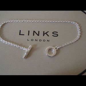 Links of London sterling silver chain bracelet